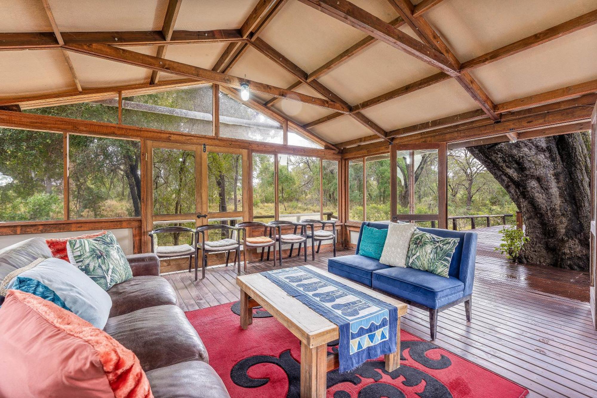 Ndzhaka Tented Camp Заповедник Маньелети Экстерьер фото